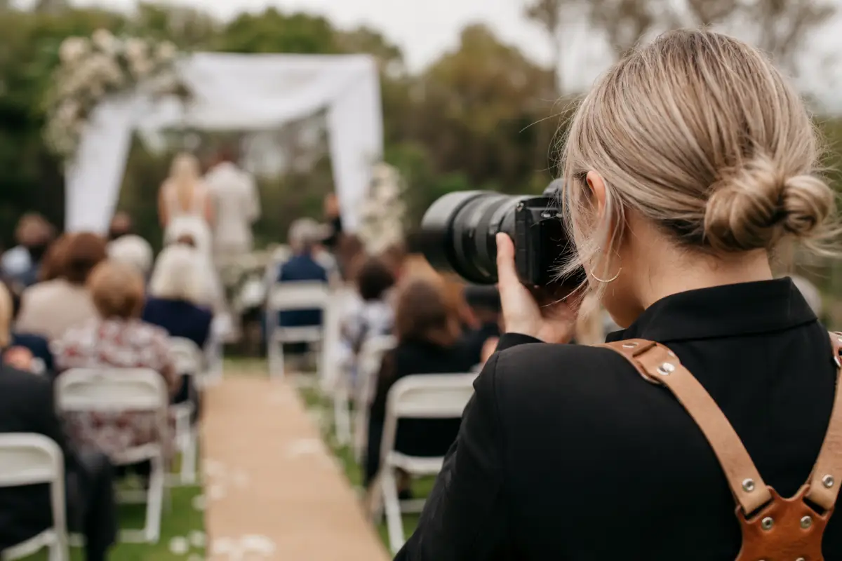 Camera-instellingen voor de ceremonie